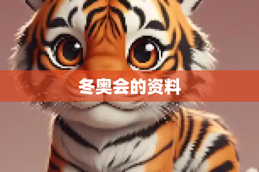 冬奥会的资料