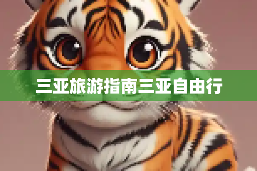 三亚旅游指南三亚自由行