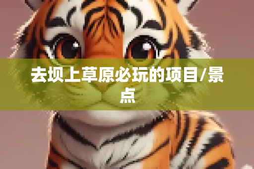 去坝上草原必玩的项目/景点