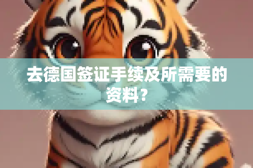 去德国签证手续及所需要的资料？