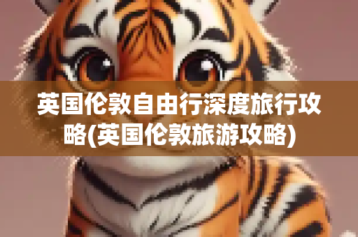 英国伦敦自由行深度旅行攻略(英国伦敦旅游攻略)