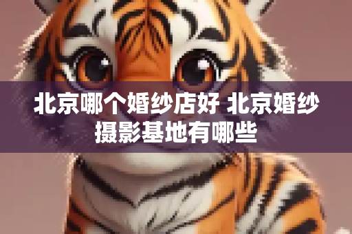 北京哪个婚纱店好 北京婚纱摄影基地有哪些
