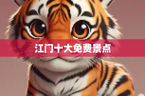 江门十大免费景点
