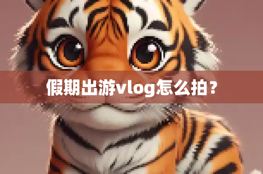 假期出游vlog怎么拍？