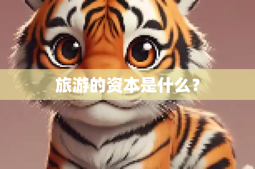 旅游的资本是什么？