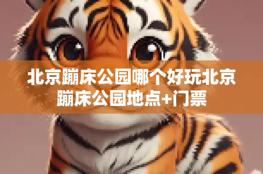 北京蹦床公园哪个好玩北京蹦床公园地点+门票