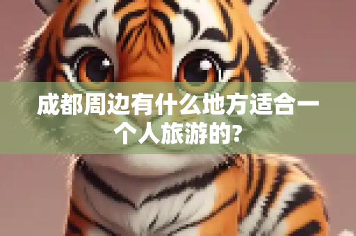 成都周边有什么地方适合一个人旅游的?