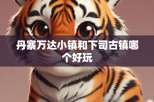 丹寨万达小镇和下司古镇哪个好玩