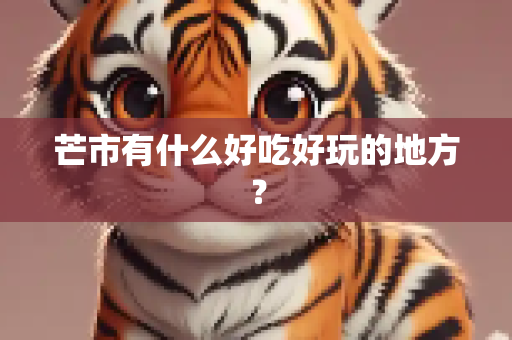 芒市有什么好吃好玩的地方？