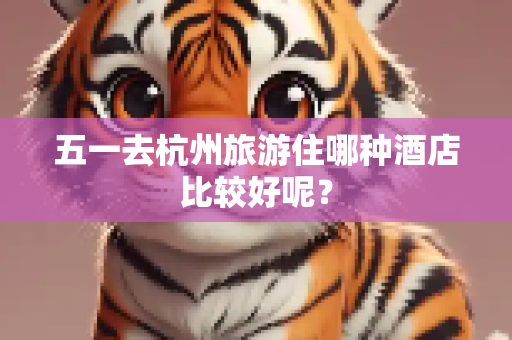 五一去杭州旅游住哪种酒店比较好呢？