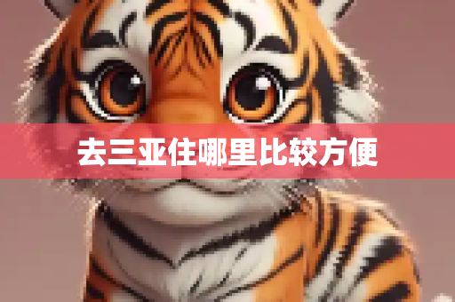 去三亚住哪里比较方便