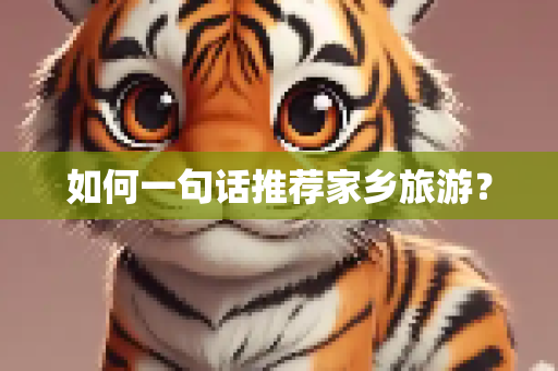 如何一句话推荐家乡旅游？