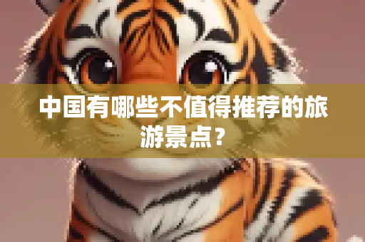 中国有哪些不值得推荐的旅游景点？