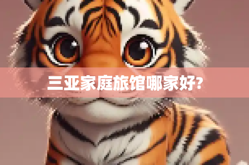 三亚家庭旅馆哪家好?