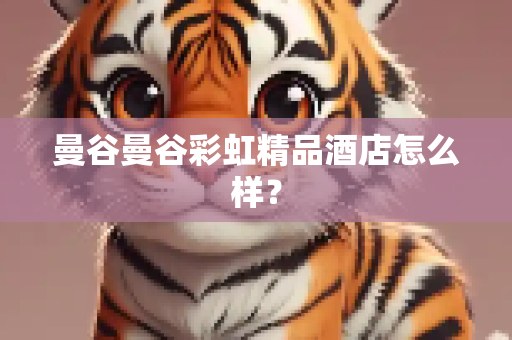 曼谷曼谷彩虹精品酒店怎么样？