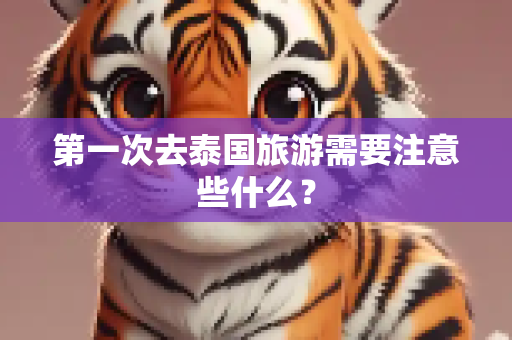 第一次去泰国旅游需要注意些什么？