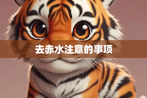 去赤水注意的事项