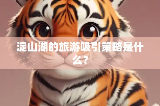 淀山湖的旅游吸引策略是什么？