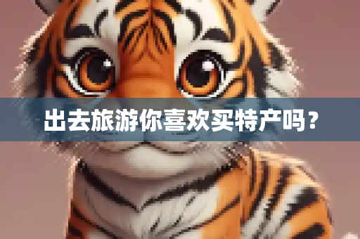 出去旅游你喜欢买特产吗？