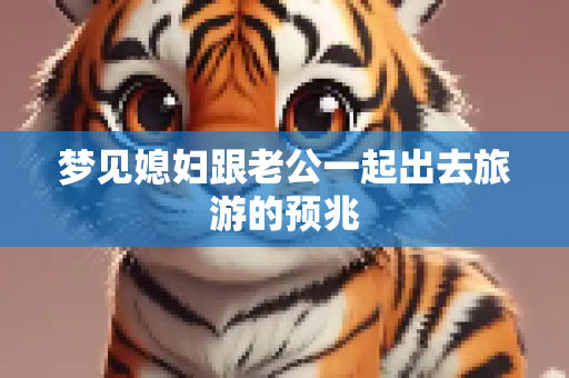 梦见媳妇跟老公一起出去旅游的预兆