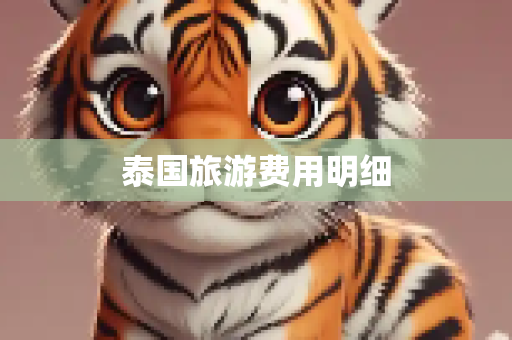 泰国旅游费用明细