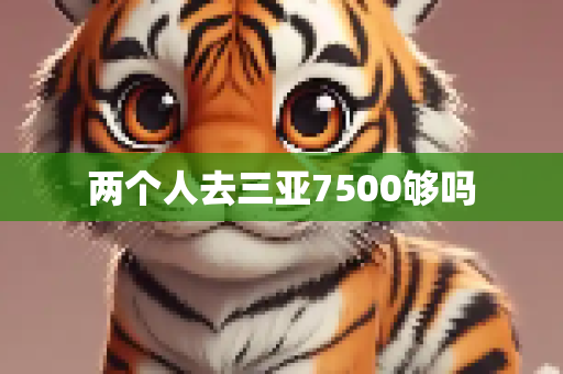 两个人去三亚7500够吗