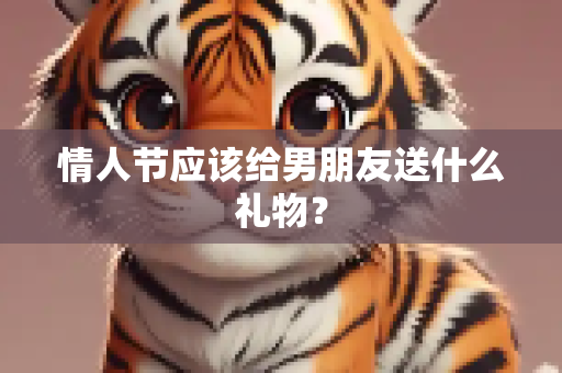 情人节应该给男朋友送什么礼物？