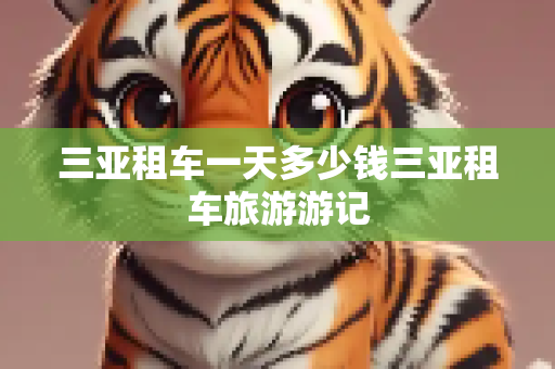 三亚租车一天多少钱三亚租车旅游游记