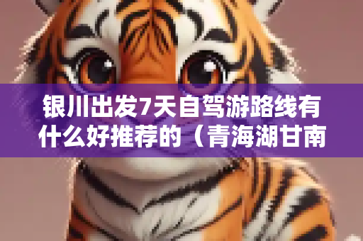 银川出发7天自驾游路线有什么好推荐的（青海湖甘南不考虑）？