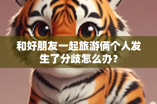 和好朋友一起旅游俩个人发生了分歧怎么办？