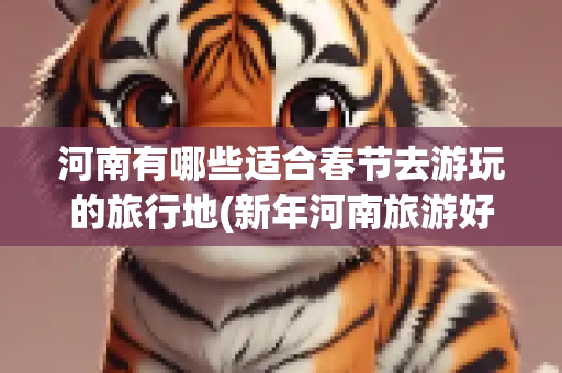 河南有哪些适合春节去游玩的旅行地(新年河南旅游好去处)
