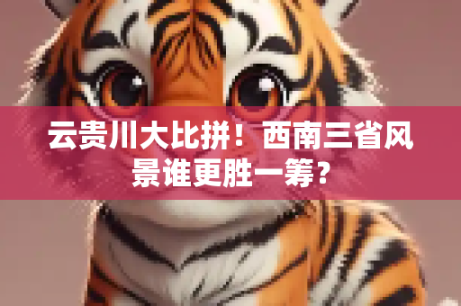 云贵川大比拼！西南三省风景谁更胜一筹？