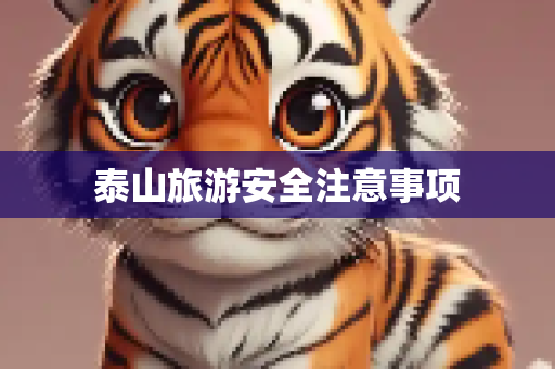 泰山旅游安全注意事项