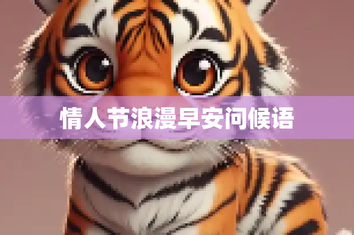 情人节浪漫早安问候语