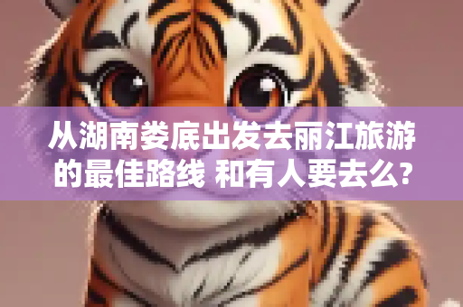 从湖南娄底出发去丽江旅游的最佳路线 和有人要去么?