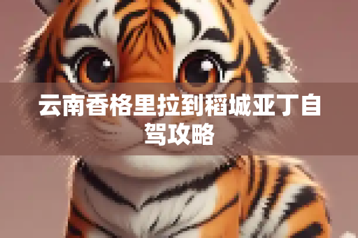 云南香格里拉到稻城亚丁自驾攻略