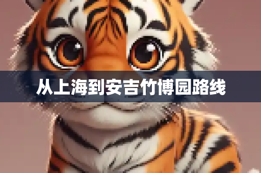 从上海到安吉竹博园路线