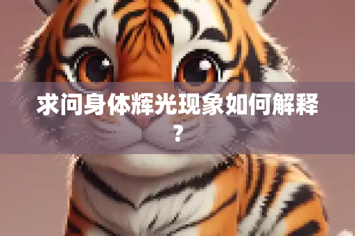 求问身体辉光现象如何解释?