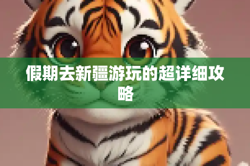 假期去新疆游玩的超详细攻略