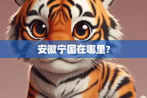 安徽宁国在哪里?