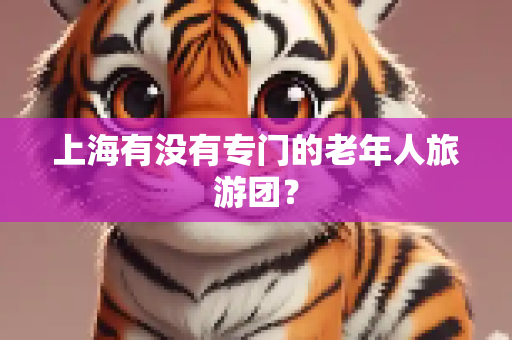 上海有没有专门的老年人旅游团？