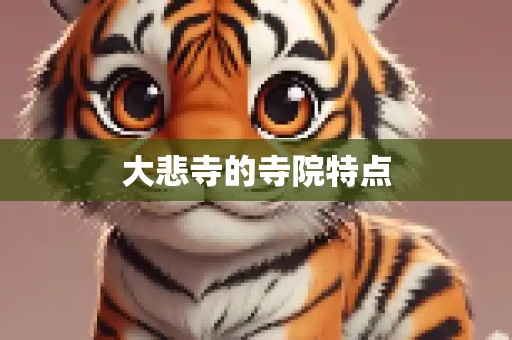 大悲寺的寺院特点