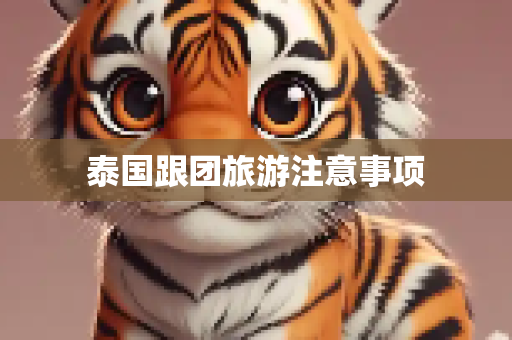 泰国跟团旅游注意事项