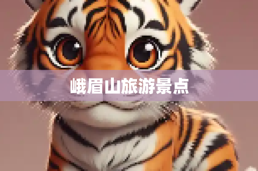 峨眉山旅游景点