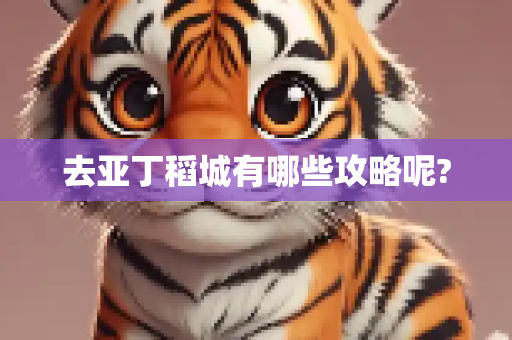 去亚丁稻城有哪些攻略呢?