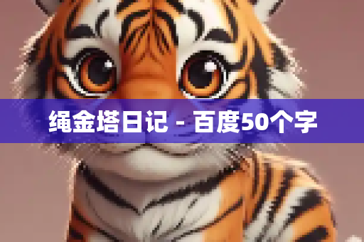 绳金塔日记 - 百度50个字